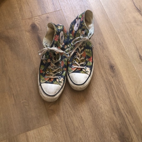 Tropical print converse - Picture 3 of 7